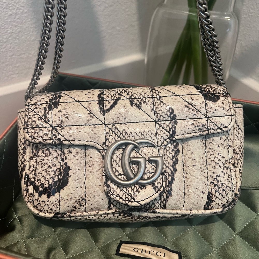 Gucci Mini Python Bag - image 2